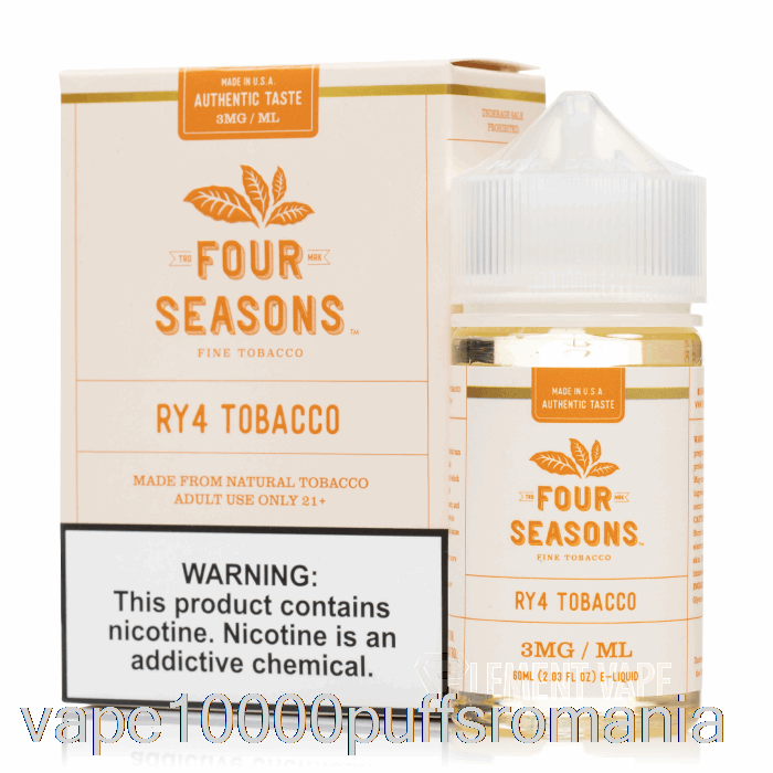 Vape Romania Ry4 Tutun - Patru Anotimpuri - 60ml 6mg